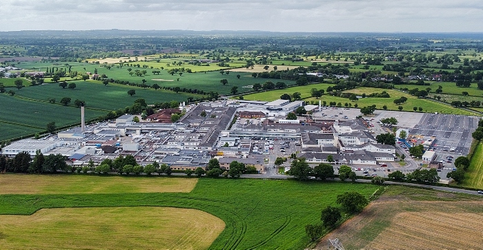 Aerial view of Leighton Hospital (1)