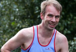 David Nimmo (South Cheshire Harriers) enjoys the race (1)