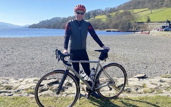 Gareth Lyon - cycling coast of Britain