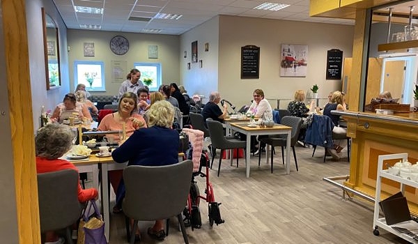 The tea Lounge at Nantwich Town FC