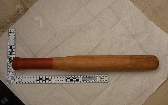 baseball bat used in manslaughter case