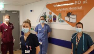 Artwork gives new look to Leighton Hospital paediatric unit