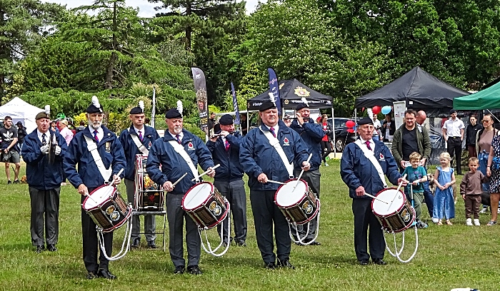 A performance by Royal Welsh Corps of Drums Association (1)