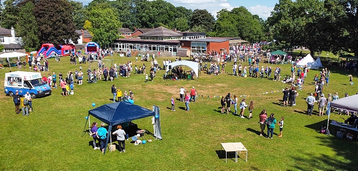 Dozens take part in Nantwich worm charming championships - BBC News