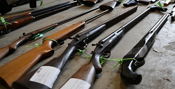 Firearms surrendered in cheshire