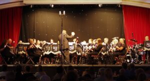 Nantwich Concert Band joins school choir for Civic Hall performance