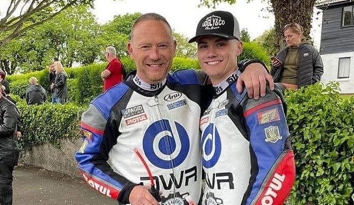 TT Races deaths Roger and Bradley Stockton - pic courtesy of family