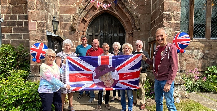 Some of the St Mary's Church volunteers involved in the Jubilee events (1)