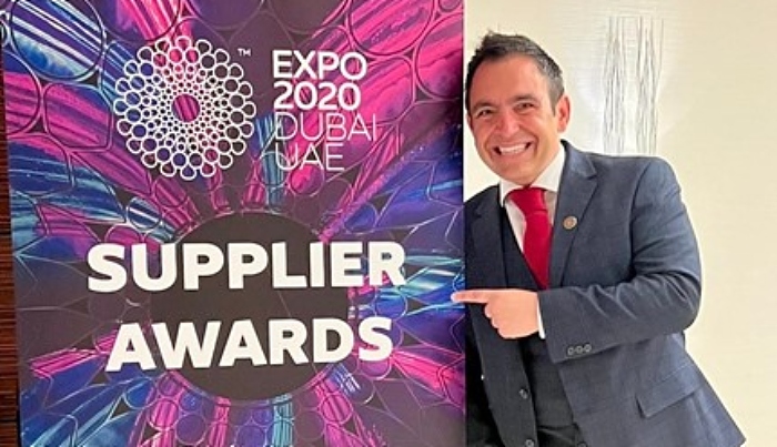 Steven Mifsud - supplier awards World Expo