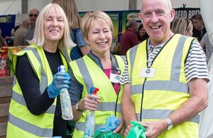 volunteers for festival