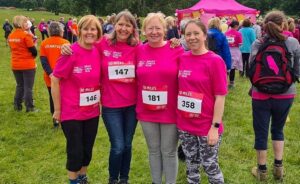 Wistaston walkers take part in challenge for cancer charity