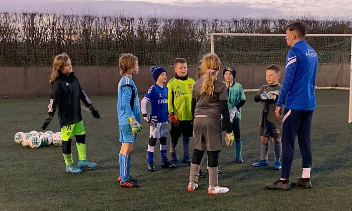 Asmir Begovic goalkeeping academy at Nantwich Town