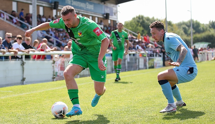 First-half - Nantwich Town on the attack (1)