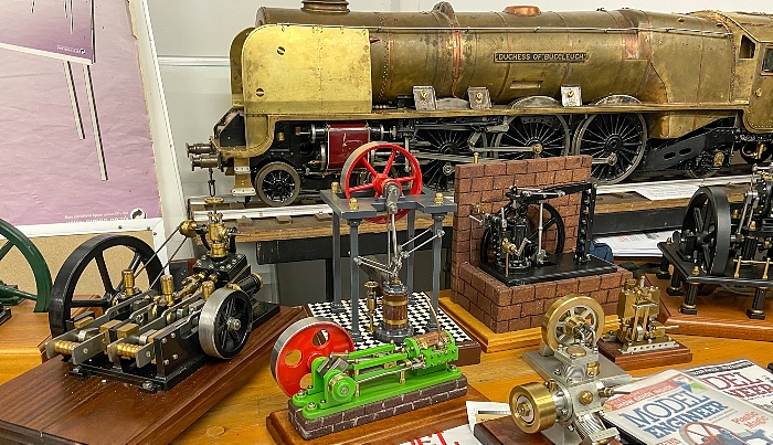 Some of the locomotives and engines produced by Society members (1)