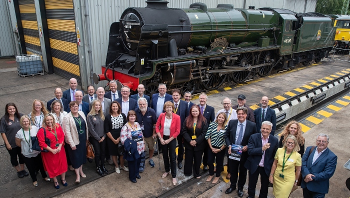 Wendy Morton - Minister visit Railways