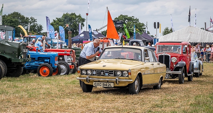 Vintage cars Nantwich Show