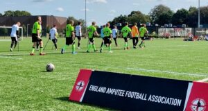 Nantwich disability football teams play England’s elite