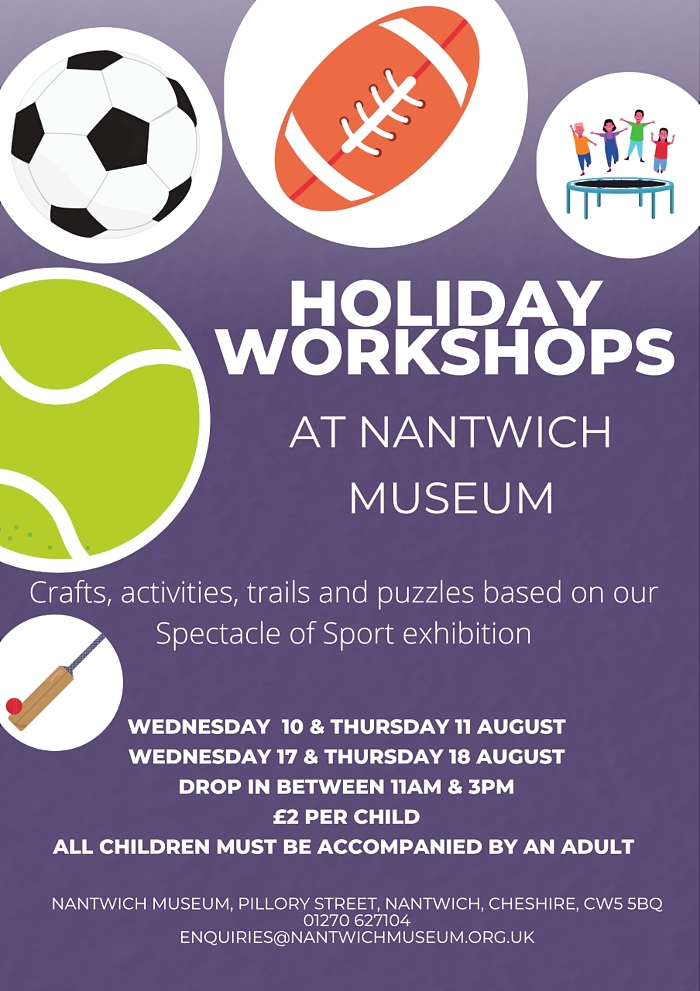 Holiday workshops Summer 2022