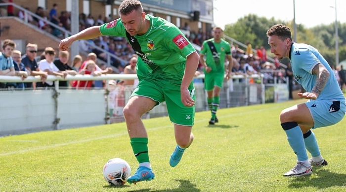 Joe Robbins, Nantwich Town - pic courtesy of club