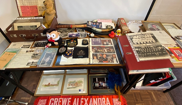 Memory table featuring some of John White's belongings (1) (1)
