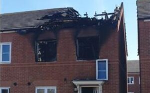 Fire badly damages homes on Nantwich estate