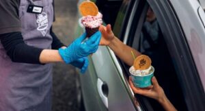 Ice cream “drive-in” opens at attraction in Cheshire