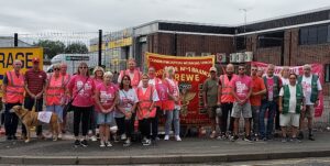 Striking South Cheshire postal workers hit out at Royal Mail
