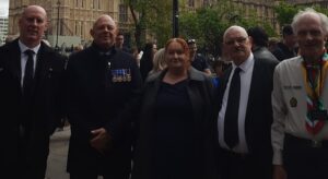 MP takes four Crewe and Nantwich guests to Queen’s Lying in State
