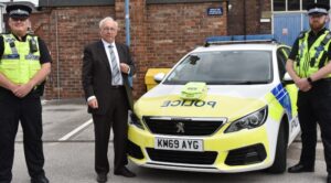 Cheshire Crime Commissioner funds defibrillators for police vehicles