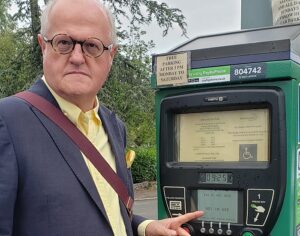 Parking meter not working - Cllr Peter Groves