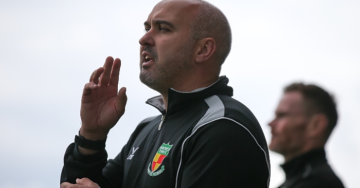 Pre-match - new Dabbers joint-manager Gary Taylor-Fletcher (1)