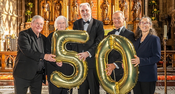 Nantwich Choral Society 50th anniversary