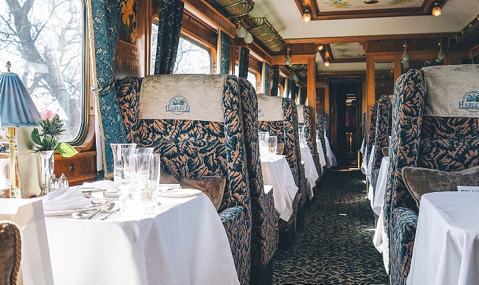 CARRIAGE VIEW - Pullman luxury train Northern bellle