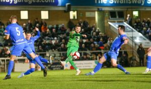 Nantwich Town suffer another home defeat beaten by fellow strugglers Marine