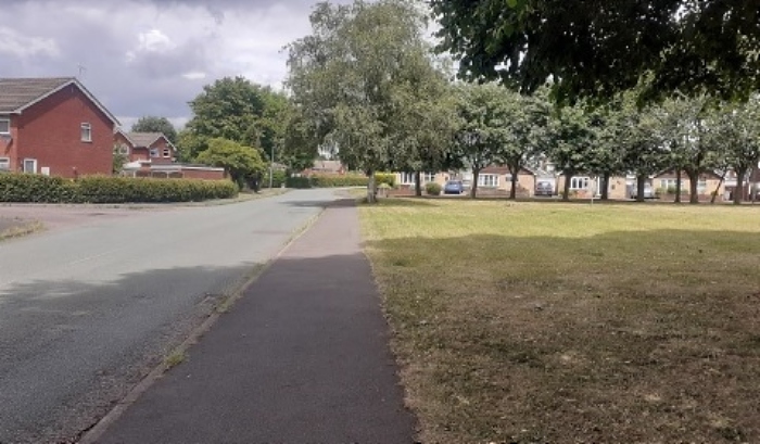 Land on the Sandbach estate maintained by Ansa - the council_'s wholly owned company (Cheshire East Council) (1)