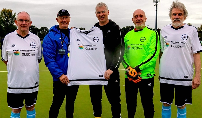 Steve Kit Launch - Nantwich Walking Football