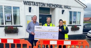 Caddick Construction step in to boost Wistaston community parade