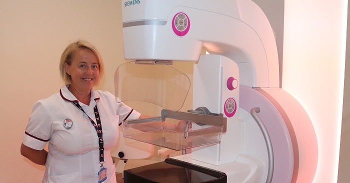 new digital breast cancer kit at Leighton Hospital