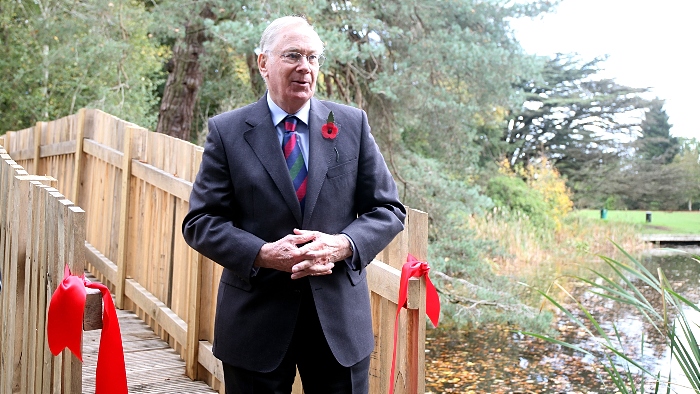 HRH The Duke of Gloucester officially opens the Centenary Bridge (1)