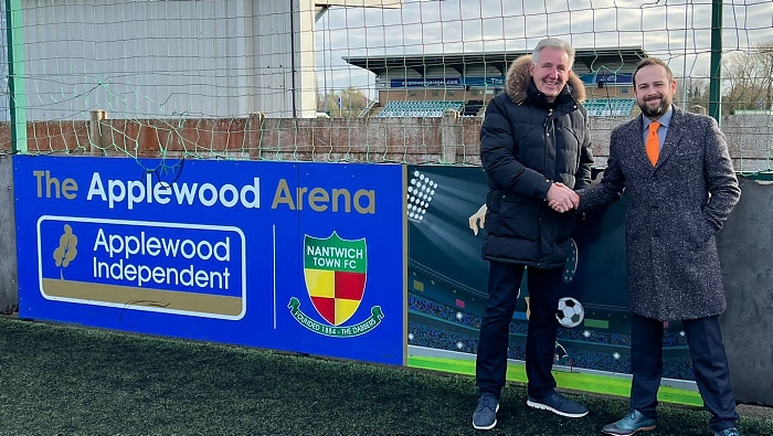 Nantwich Town and Applewood partnership