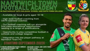 Nantwich Town and Malbank School team up for new Academy