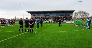 Nantwich Town earn vital win as club holds Remembrance ceremony