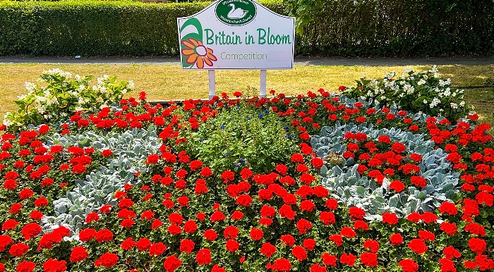 Wistaston in Bloom 2022 - Beech Drive - Queen's Platinum Jubilee 70 years