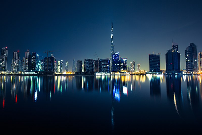 Dubai skyline by unsplash free to use licence