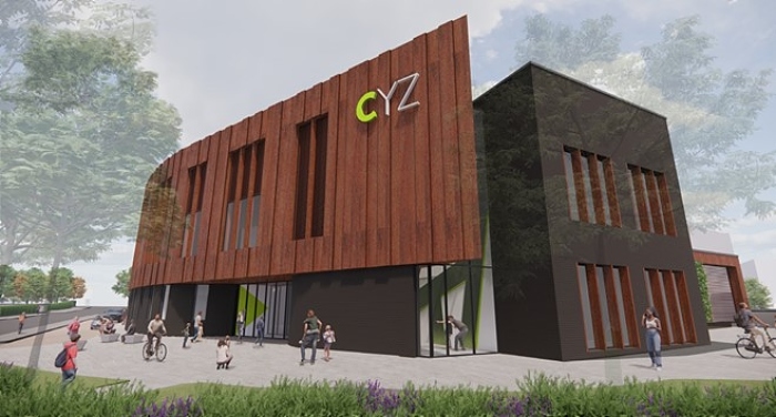 Crewe Youth Zone exterior