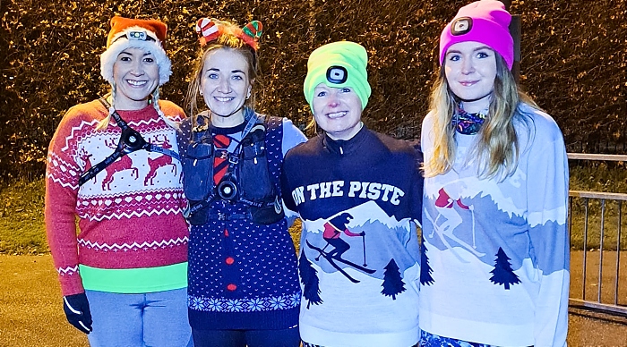 Nantwich Running Club members in Christmas jumpers (2)