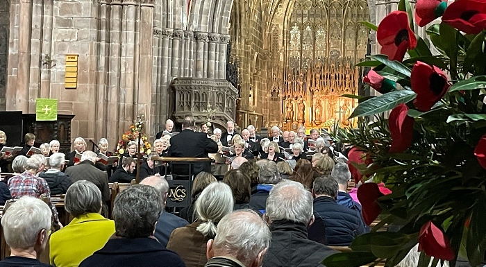 Pic 1 Nantwich Choral Society in good voice - concert