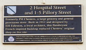 New commemorative plaques in place on Nantwich buildings