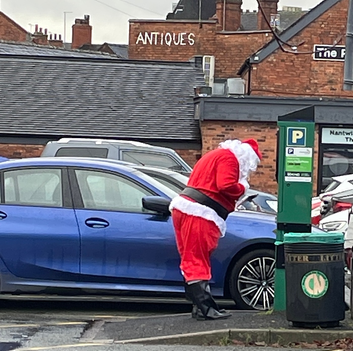Santa at Love Lane car park