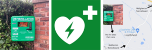 Life-saving defibrillator installed in Hatherton parish